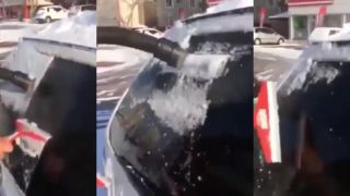Zamrznuté sklo ? Žiaden problém !
