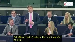 Richard Tice (Brexit Party) - Projev v EP