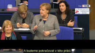 Dr. Gottfried Curio (AfD) vs Angela Merkel: hádka o imigrácii