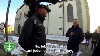 Pravda o mítingu v Levoči - Kiska na čele hordy asociálov