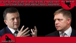 Uniknutý rozhovor - Fico s Haščákom