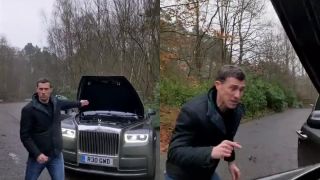 Ako hladko beží motor auta Rolls Royce Phantom?