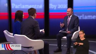 Zsolt Simon v predvolebnej relácii na RTVS (Voľby 2020)