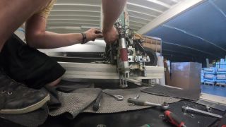 Lectra Automotive Fabric Cutting Machine: servis 100hours