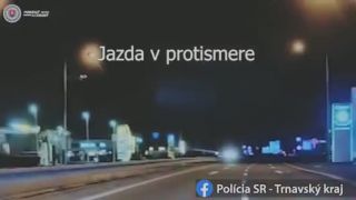 Opitý muž jazdil na R1 v protismere (Trnavský kraj)