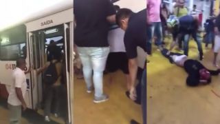 Ľudia z autobusu si podali vreckára (Brazília)