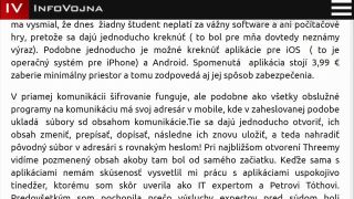 S Threemou sa dá ľahko manipulovať | 6.3.2020