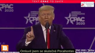 Donald Trump žertuje o konkurenci na CPAC