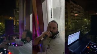 Ked to odpali pan DJ na balkone