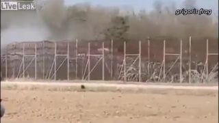 Grécky farmár odháňal migrantov prasacími fekáliami