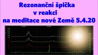 Schumann / Gaia Rezonanční špička 5.4.2020