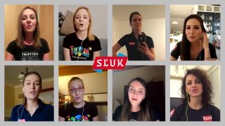 Pozdrav speváčok zo SĽUK-u k veľkonočným sviatkom