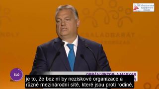 Viktor Orbán o národní identitě a sociálním systému