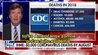 Tucker: Politici a médiá stále o najhoršom scenári pandémie