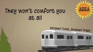 ABBA - Another Town, Another Train - Lyrics