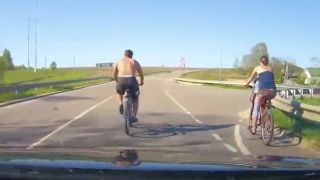 Karma idiotského cyklistu