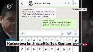 Kočner a Penta v threema