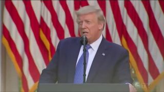 Prezident Trump k situaci v ulicích velkých měst USA