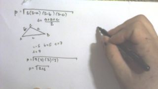 Matematika s Julom Herónov vzorec, sinusová a kosínusová veta