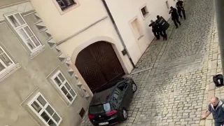 Policajný zásah v centre Bratislavy