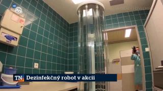 Dezinfekčný robot v Martine a muchy autonómnych áut | 21.8.2020