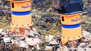 Dipperfox - vrták na odstraňovanie pňov