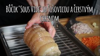Bravčový bôčik "Sous Vide" so šošovicou