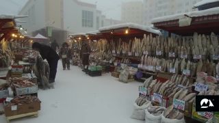 Trh v extrémne nízkych teplotách (Jakutsko)