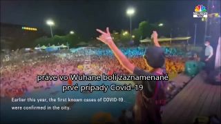 Medzičasom vo Wuhane (bazénová párty)