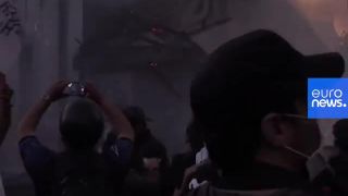 Protestujúci podpálili dva kostoly (Čile)