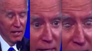 Joe Biden čo kamera prezrádza ľudské oči nezachytia!