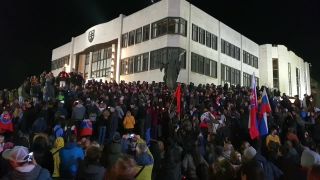 Protesty v Bratislave 17.11.2020 (aktuálna situácia)