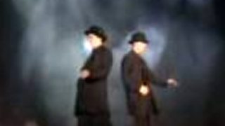 "Last 4 One" crew. Popping duo show. Russian tour 2008.