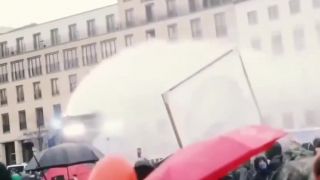 Pokojné protesty v Berlíne