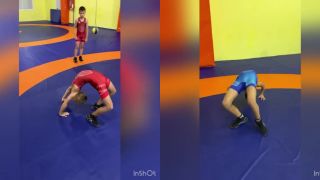 Mladí ruskí zápasníci