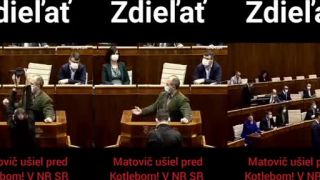 Matovič ušiel pred Kotlebom v NRSR