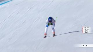 Petra VLHOVÁ - zjazd - Crans Montana (SUI) 2020 - 4.miesto