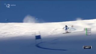 Petra VLHOVÁ - obrovsky slalom - Kronplatz ITA (2.kolo) 2019