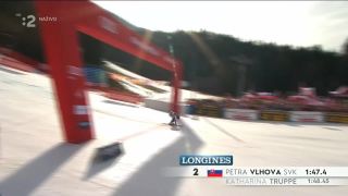 Petra VLHOVÁ - Slalom - Kranjska Gora SLO 2020 - 1.miesto