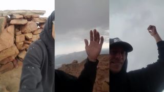 Nebezpečenstvo blesku na Pikes Peak
