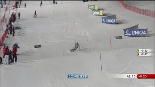 Petra VLHOVÁ - Slalom - Flachau AUT 2021 1.kolo