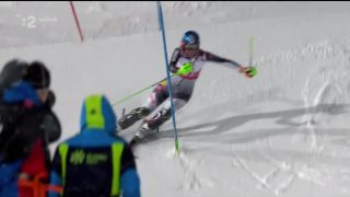 Petra VLHOVÁ - Slalom - Flachau AUT 2021 2.kolo