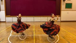 Flamenco na jednokolkách