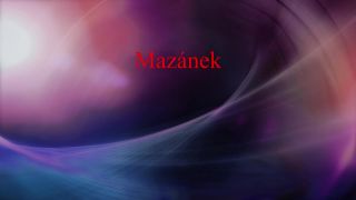 PzJD#10: Mazánek (Povídky z Jiné Dimenze)