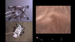 Zábery z pristátia roveru Perserverance na Marse