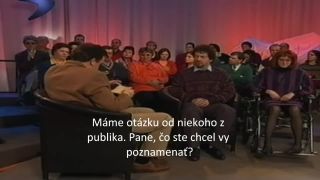 Priamom prenose sa opäť moderator smial