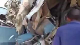 Zrážka dvoch osobných vlakov, ku ktorej došlo na juhu Egypta