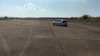 Slalom Volkswagen E-Golf