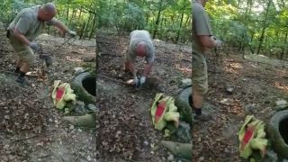 Poľovník na Devínskej Kobyle zachránil diviača od smrti 2
