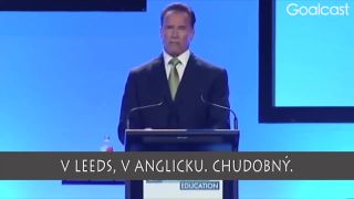 Arnold Schwarzenegger a jeho motivačná reč